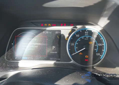 2023 Nissan Leaf Sv Plus 60 Kwh из США, поврежденный, VIN 1N4CZ1CV1PC553593